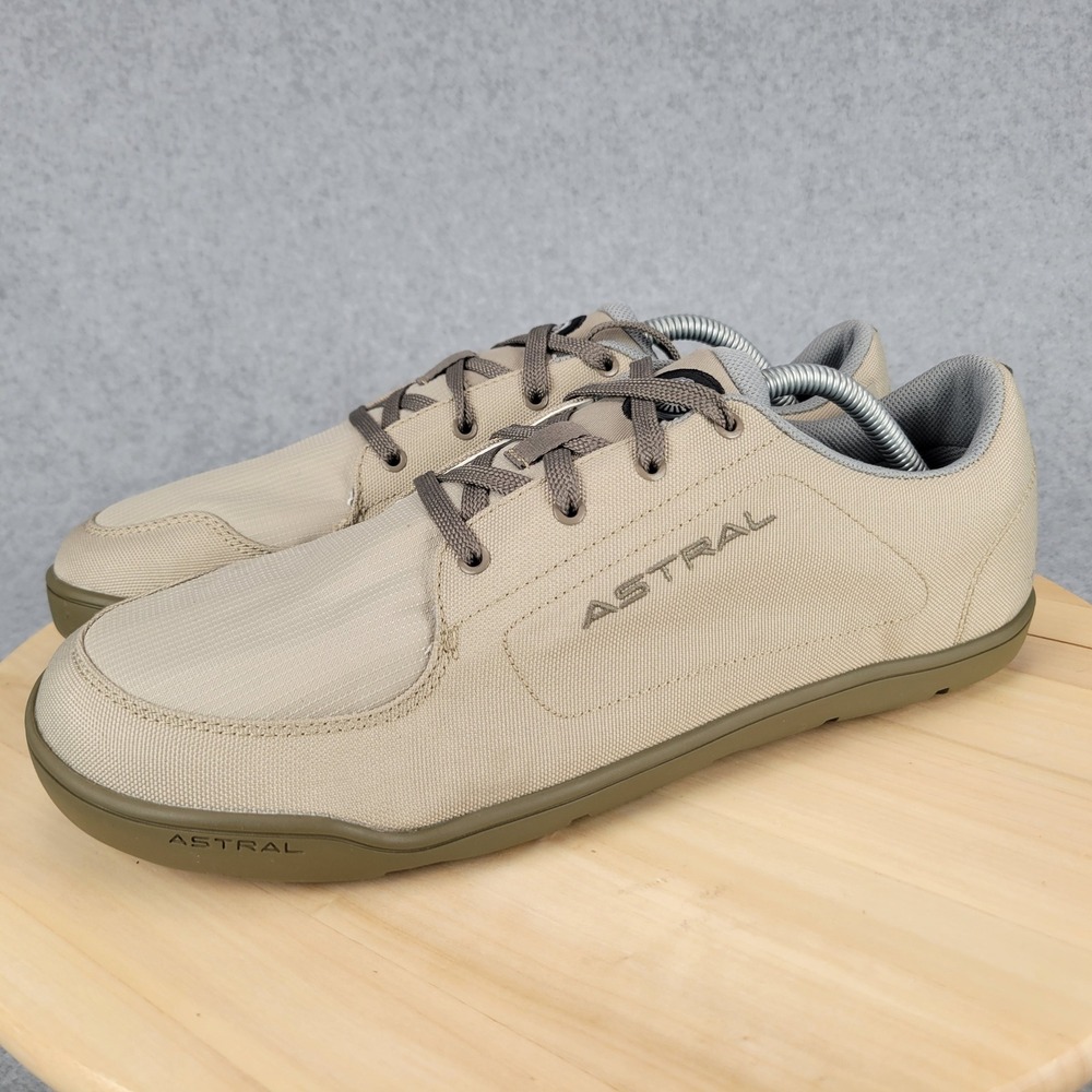 Astral Loyak All Weather Men 10 Beige Water Resistant Recycled Sneakers